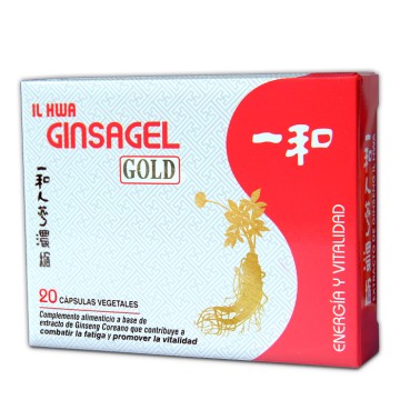 GINSAGEL GOLD  20 CAPSULAS IL HWA