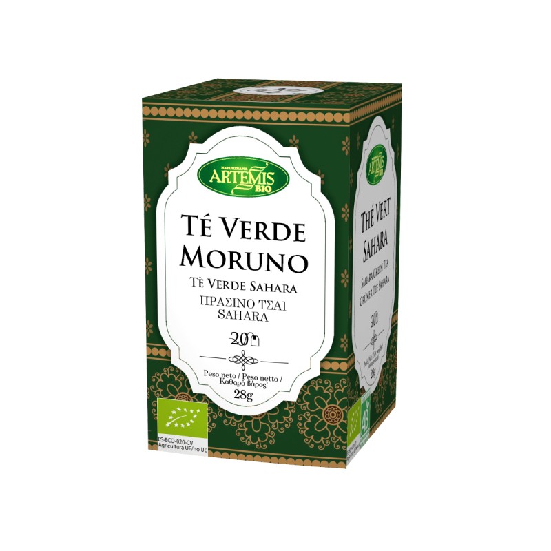 Té verde moruno infusión ECO 28g Té verde moruno infusión ECO 28g