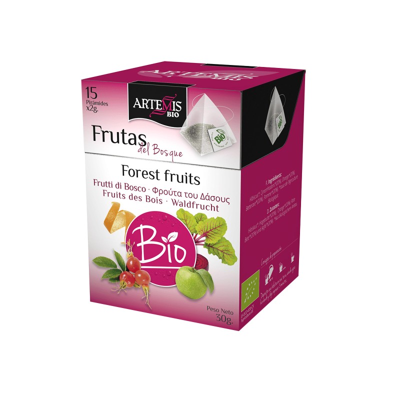 Pirámide infusión frutas del bosque ECO 30g Pirámide infusión frutas del bosque ECO 30g