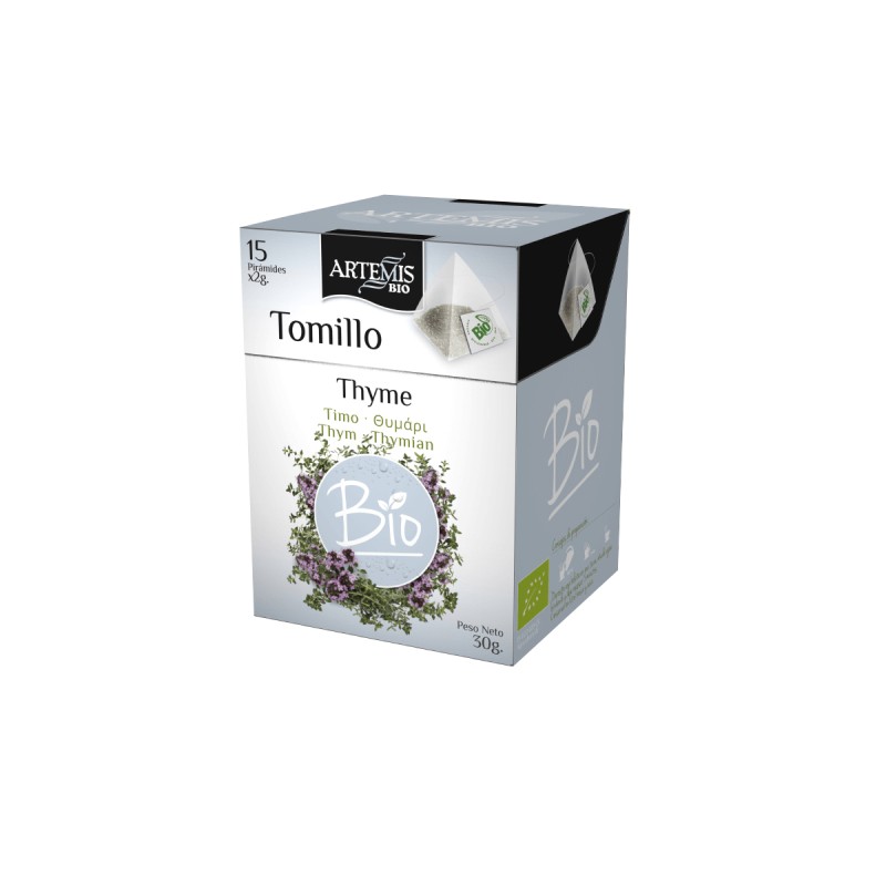 Pirámide infusión tomillo ECO 30g Pirámide infusión tomillo ECO 30g