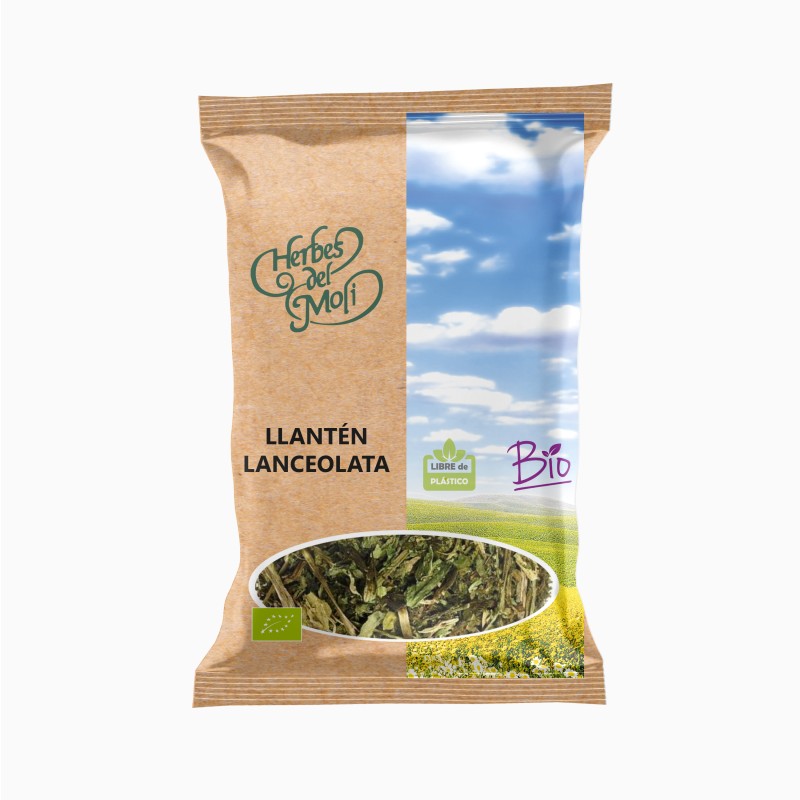 Bolsas de llantén lanceolata hojas ECO 30g Bolsas de llantén lanceolata hojas ECO 30g