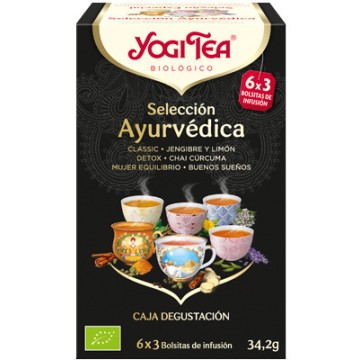Yogi tea selección ayurvédica 6x3 bolsitas