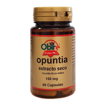Opuntia extracto sECO 150mg 60caps