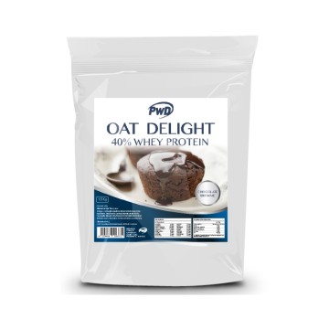 Harina de avena oat delight 40% whey protein chocolate 1.5 kg
