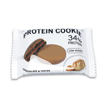 Protein cookie 34% chocolate y toffee (18 x 30g)