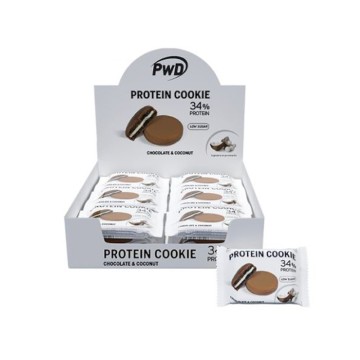 Protein cookie 34% protein chocolate  y  coconut (18 x 30g)