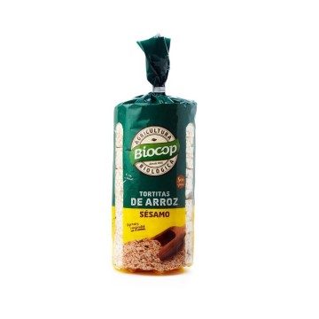 Tortitas arroz sésamo biocop 200 g