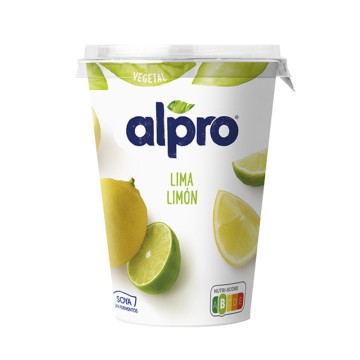 Refrig yogur vegetal lima limón 400 gr