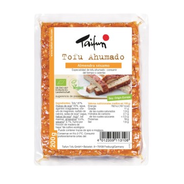 Refrig tofu ahumado con almendra y sésamo BIO 200 g