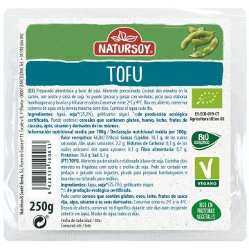 Refrig tofu BIO 250 g natursoy