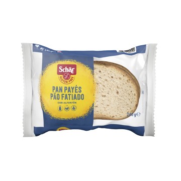 Pan payes - pão fatiado 240g Schär