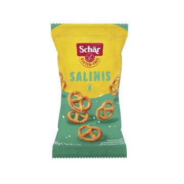 Pretzels con sal salinis 60g Schär