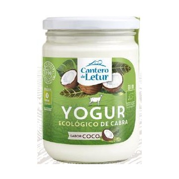Refrig Yogur ecológico de cabra sabor coco 420g