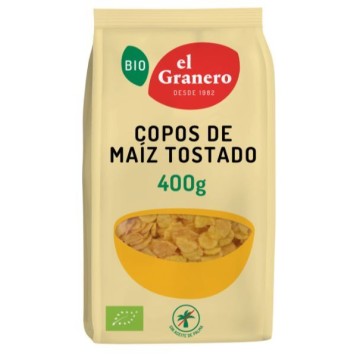 Pack 2 copos de maiz tostado BIO 2x400 g (011835)