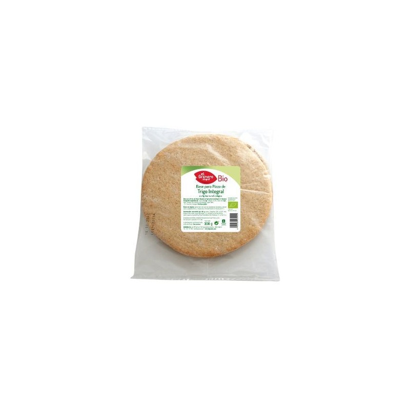 Bases de trigo integral para pizza BIO 2 und. 300 g Bases de trigo integral para pizza BIO 2 und. 300 g