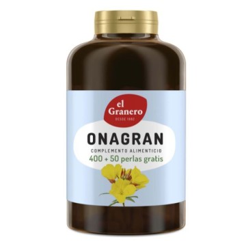 Onagran aceite de onagra 400 y 50 per. 700 mg
