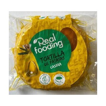 Refrig Tortilla de Patata con AOVE sin cebolla Realfooding 500 gr