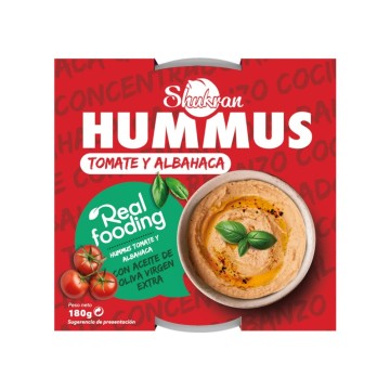 refrig hummus tomate y albahaca 180gr