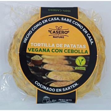 Refrig Tortilla de Patatas Vegana con cebolla 600 gr